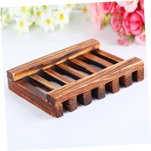 Unomor Bamboo Soap Dish for Shower and Bathroom 1