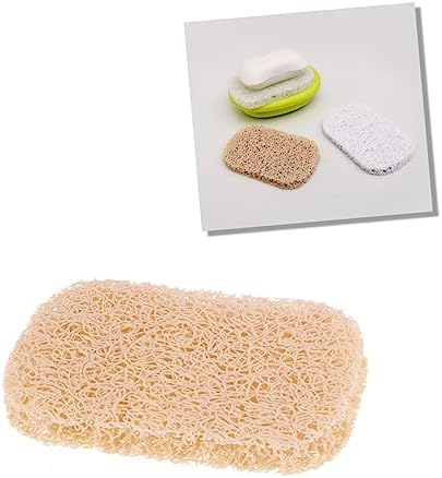 RORPOIR Soap Holder Dish Anti-Slip PVC Mat Pad for Bathroom Kitchen