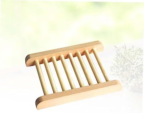 HOOTNEE Wood Soap Dish Holder 2Pcs