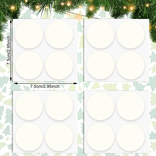 24 Pcs Taper Candle Holder Adhesive Dots for Secure Hold