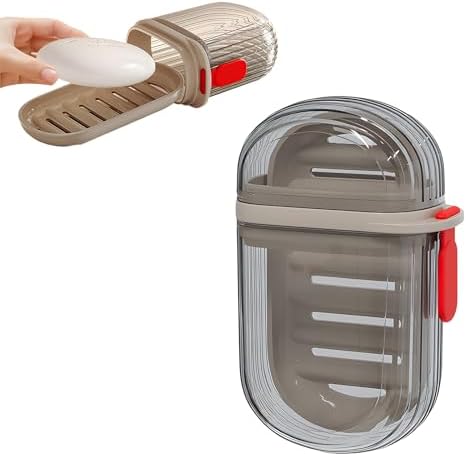 BINGONE Travel Soap Case - Leakproof Portable