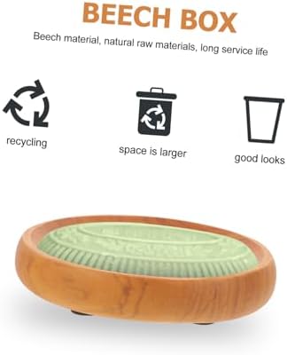 Wood Soap Holder Natural Bar Soap Dish