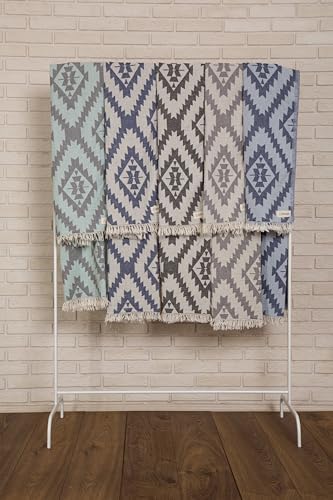 Bersuse Dark Blue Beach Towel Set of 3