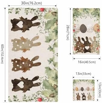 ZOE GARDEN Easter Bunny Towel Set 3-PC