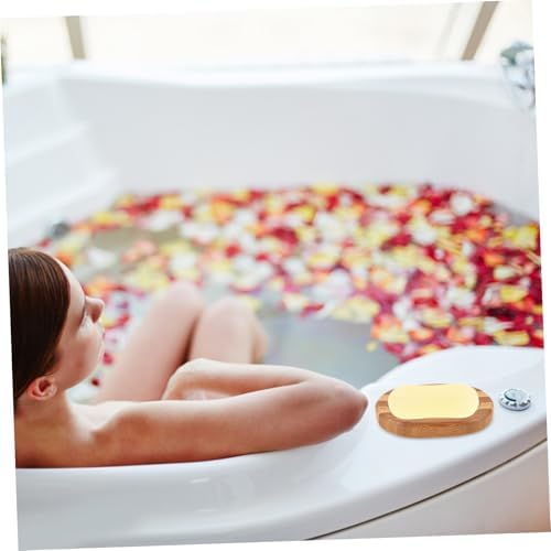 BESTYASH Zebra Pattern Wooden Soap Dish for Bath and Kitchen
