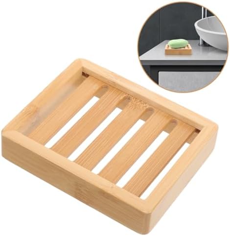 Luxshiny Compact Boat-Shaped Soap Holder for Bathroom and Kitchen