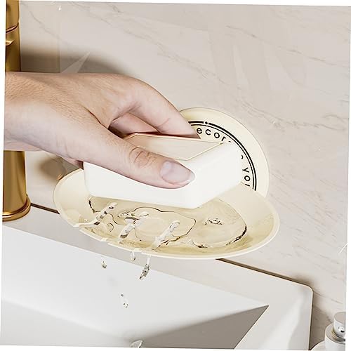 LIFKOME Wall Mount Soap Dish for Small Bathrooms