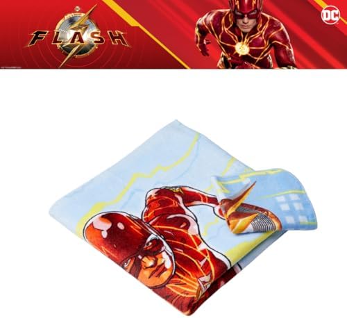 Franco The Flash Kids Bath Towel Set 2 Piece 50x25