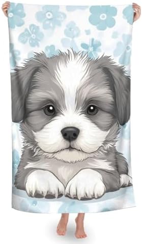 4SEE Quick Dry Oversize Bath Towel for Dogs