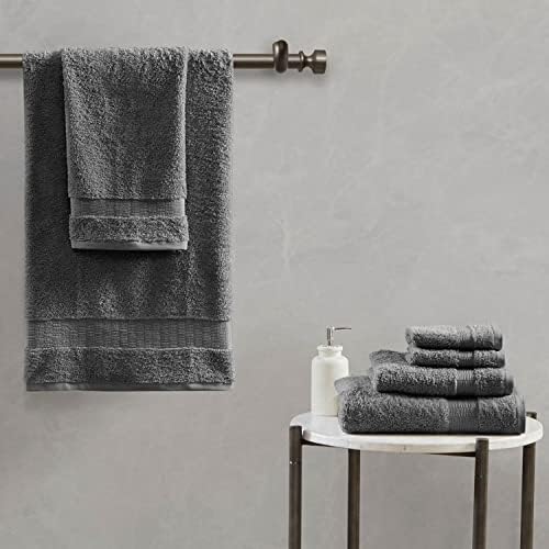 Madison Park Signature Luce 100 Egyptian Cotton Towel Set 6 Piece