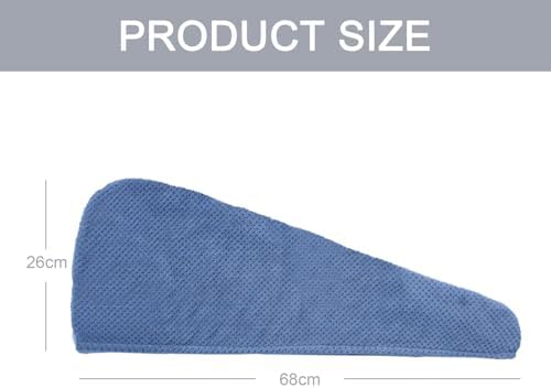 MaopaoBeauty 2 Pack Microfiber Hair Towel for Women