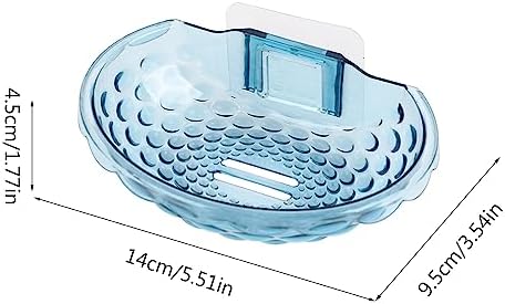 ZHORCIN Wall Mounted Soap Holder No Drilling Adhesive Rack