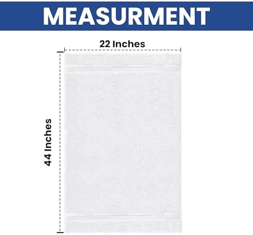 Linteum Textile Supply 100 Cotton Hair Towels Pack of 6