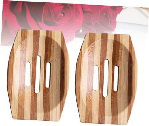 Wakauto 2pcs Drain Soap Holder for Bathroom Kitchen Shower