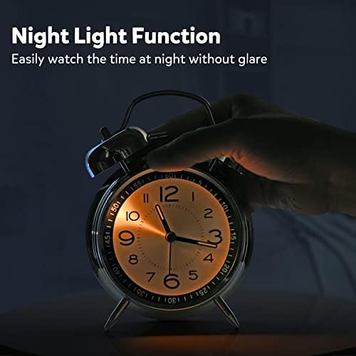 Cadmos Extra Loud Alarm Clock for Heavy Sleepers