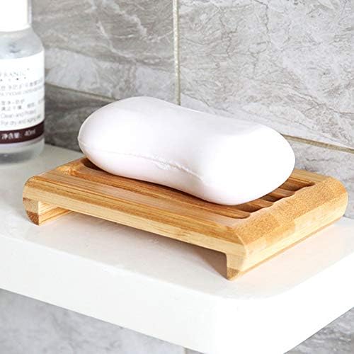 Handcrafted Wooden Soap Holder 433IN Self Draining Bathroom Soap Tray