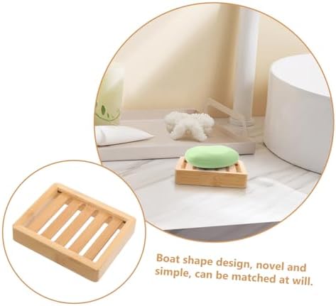 Holidanna 1Pc Handmade Soap Dish with Draining Design