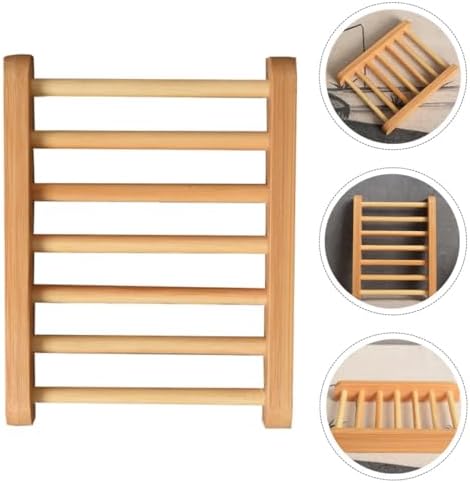 ABOOFAN Wooden Soap Holder for Bathroom and Kitchen