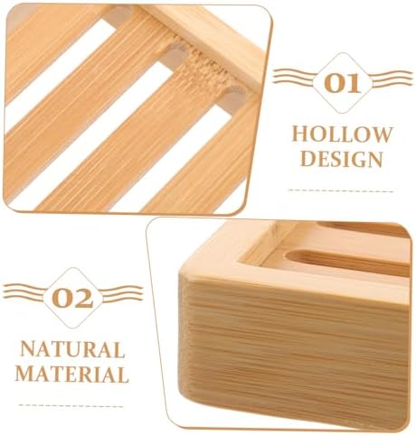 PRETYZOOM 1Pc Soap Draining Dish with 7 Drain Bars