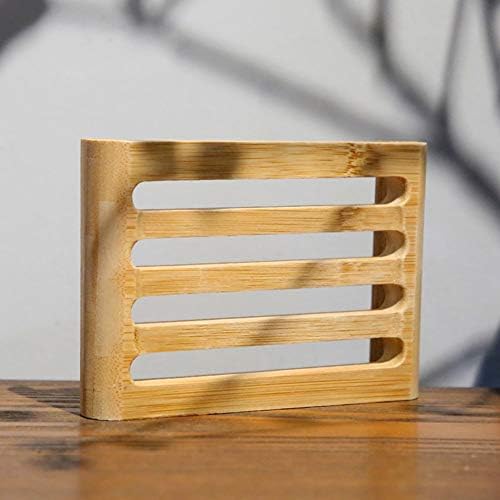 Handcrafted Wooden Soap Holder 433IN Self Draining Bathroom Soap Tray