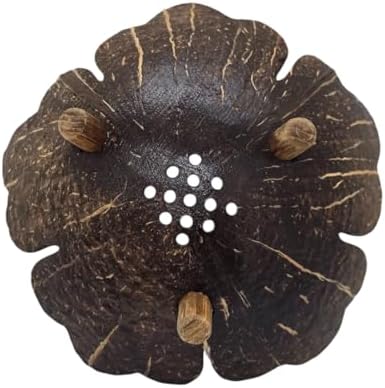 WitnyStore Thailand Coconut Shell Soap Dish Dispenser