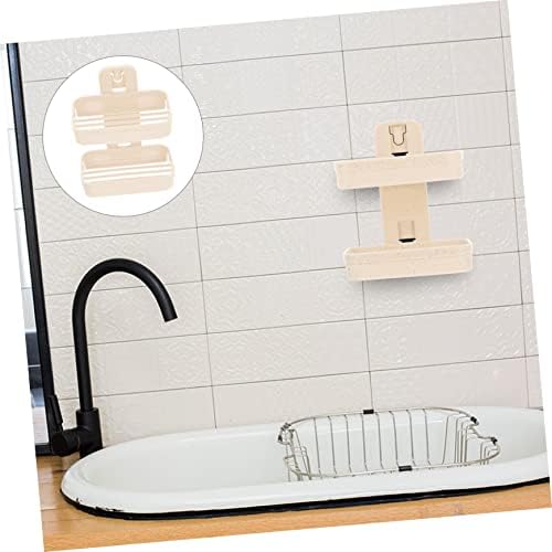 Adhesive Double Layer Soap Holder for Bathroom and Kitchen 1