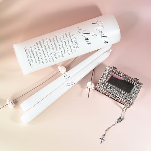 Lightit Studio Unity Candles Wedding Set 3x9 and 10 Taper Candles