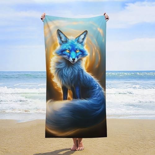 4SEE Extra Large Velvet Beach Towels for Women and Men