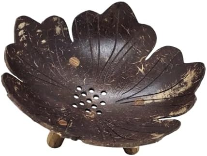 WitnyStore Thailand Coconut Shell Soap Dish Dispenser