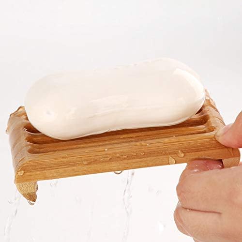 Handcrafted Wooden Soap Holder 433IN Self Draining Bathroom Soap Tray