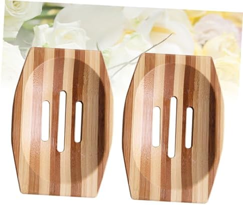 Wakauto 2pcs Drain Soap Holder for Bathroom Kitchen Shower