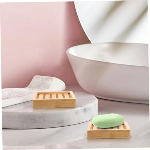 PRETYZOOM 1Pc Soap Draining Dish with 7 Drain Bars