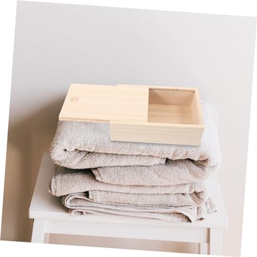 Wooden Soap Box - Multi-Use Storage Holder for Bathroom Kitchen Travel