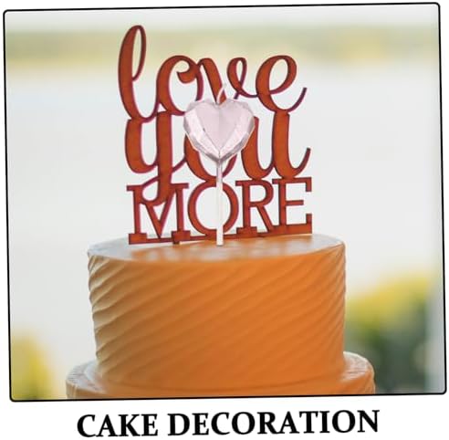 8pcs 3D Heart Birthday Candles for Cake Decorations