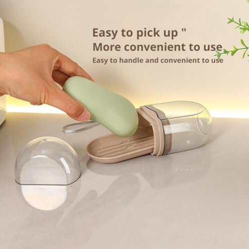 Leakproof Travel Soap Case with Drainage
