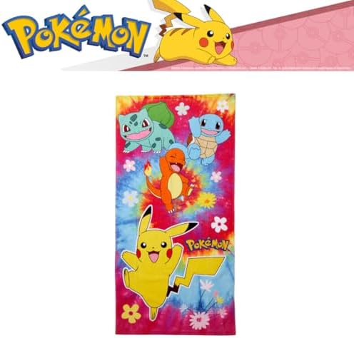 Franco Pokemon Bath Towel Set 2 Piece