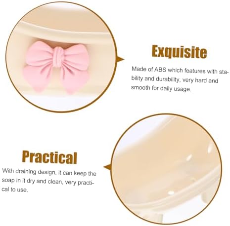 GLEAVI Self Draining Soap Holder for Shower