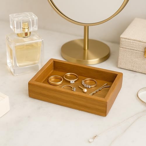 Creative Home Acacia Bath Rectangular Dish Holder