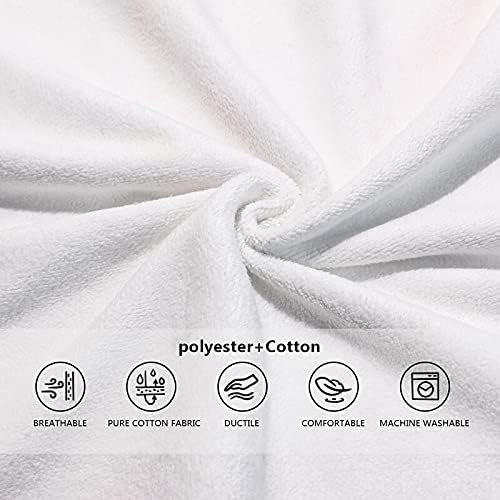 ALAZA Gray Marble Print Ink Style Bath Towel
