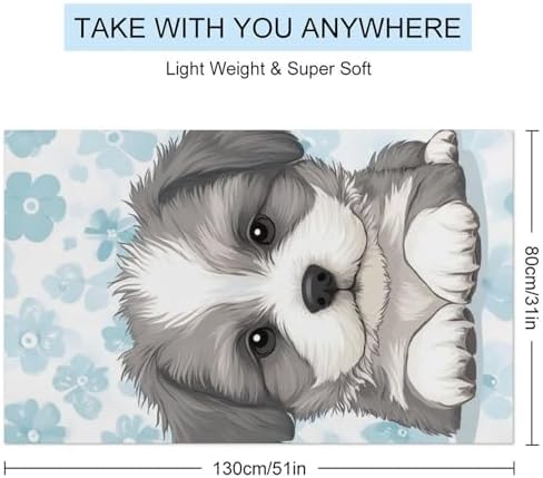 4SEE Quick Dry Oversize Bath Towel for Dogs