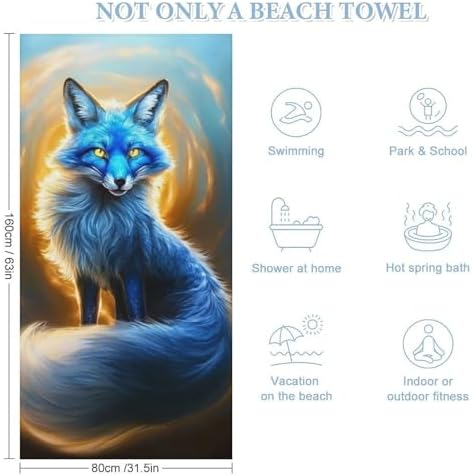 4SEE Extra Large Velvet Beach Towels for Women and Men