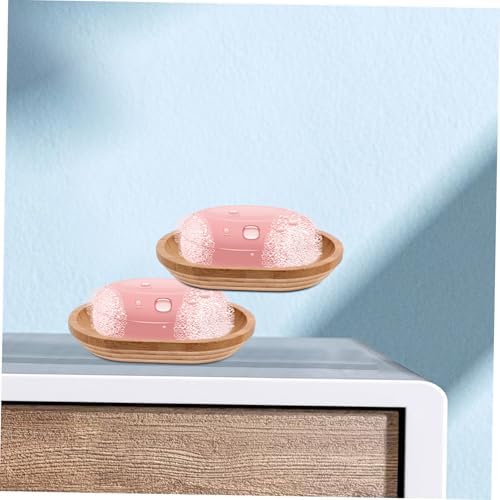 SHOWERORO Soap Dish Rustic Tray for Bathroom Kitchen