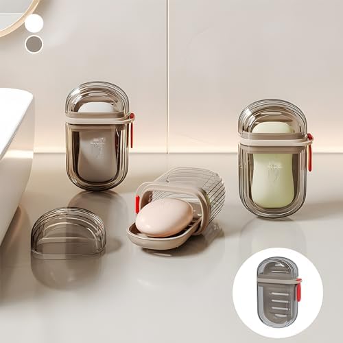 BINGONE Travel Soap Case - Leakproof Portable