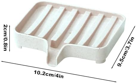 Stylish Soap Holder with Drainage and Storage