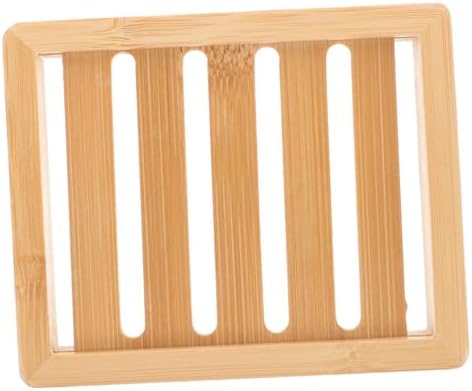 SOLUSTRE 1Pc Soap Dish with Draining Bar for Sink 1