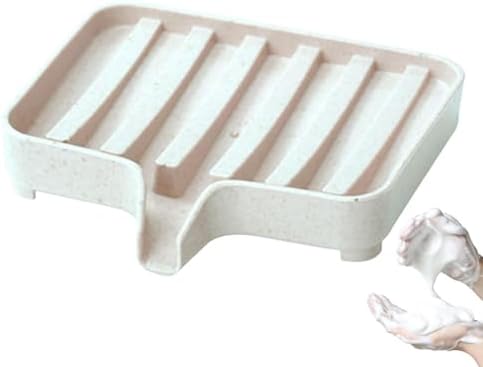 Stylish Soap Holder with Drainage and Storage