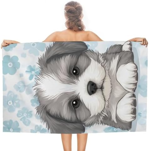 4SEE Quick Dry Oversize Bath Towel for Dogs