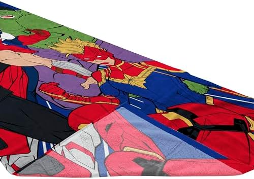 Jay Franco Marvel Avengers Kids Beach Towel - 28x58 Hulk Thor Iron Man