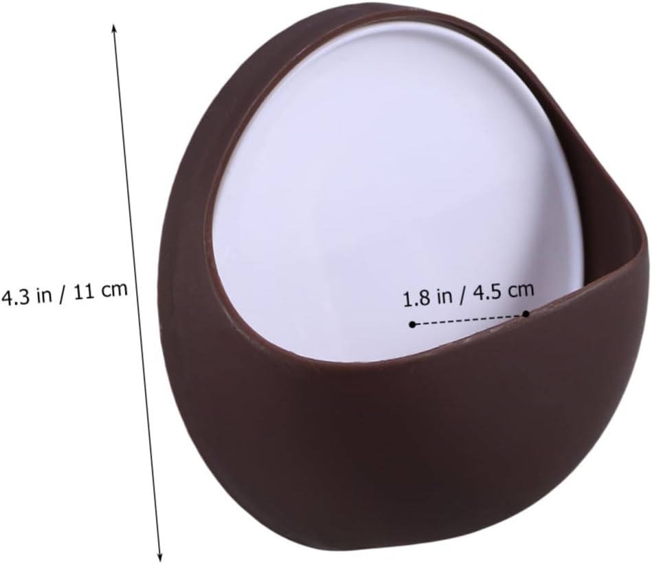 Anneome Wall-Mounted Soap Dish with Suction Cup