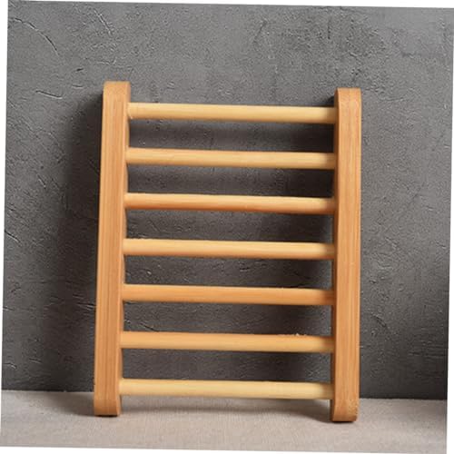 Wooden Soap Holder Bathroom Soap Dish with Drainage